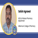 Millennium College of Pharmacy, HOD & Professor Pharmacy Department: Satish Agrawal Interview